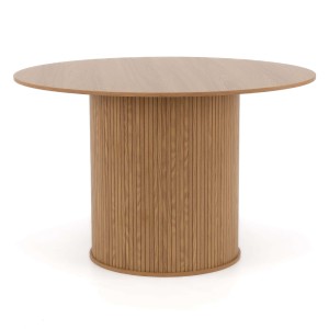 Stół okrągły 120cm YY6700 dąb natural