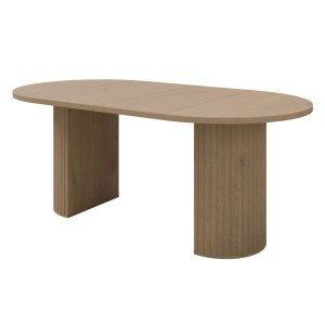 Stół rozkładany OVALIO | 100/188 cm | Dąb cremona