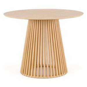 Stół okrągły 100cm YY5940 naturalny dąb